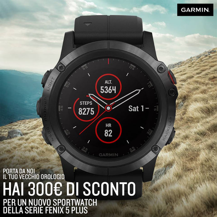 PROMOZIONE SPORTWATCH GARMIN FENIX 5 PLUS