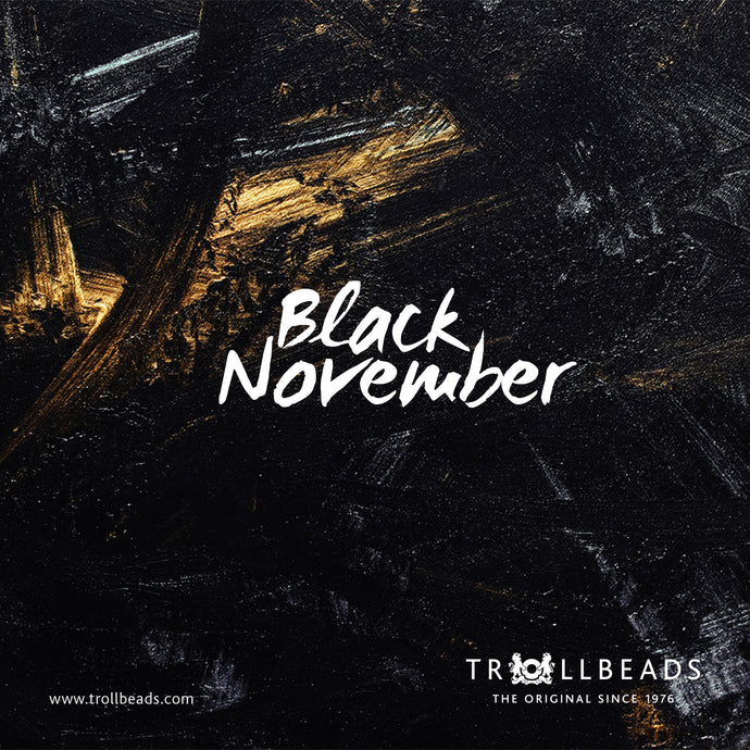 Black November Trollbeads