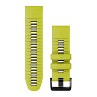 Cinturino silicone QuickFit 26mm  Electric Lime & Graphite 010-13281-03