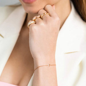 Bracciale con iniziale