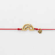 Bracciale Cordino Arcobaleno Filo