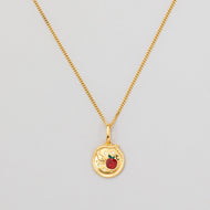 Collana Medaglione Mela