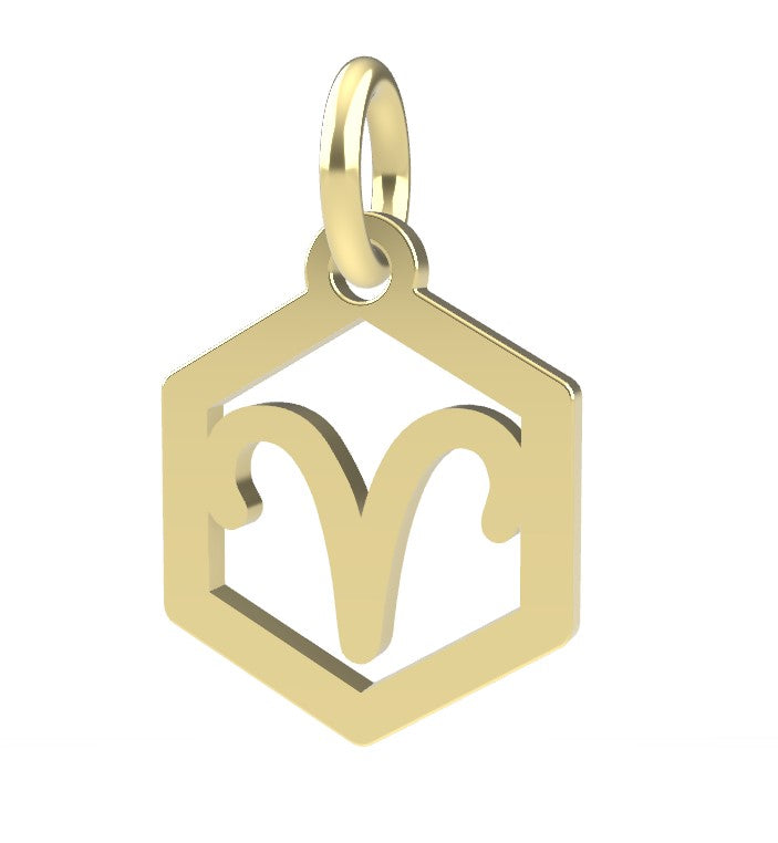 Micropendente segno zodiacale