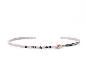 Bracciale bangle Limited argento e oro BR2020AR