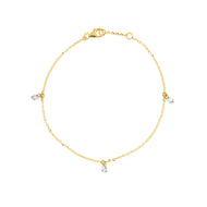 Bracciale Cheope con 3 diamanti