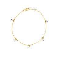 Bracciale Cheope con 5 diamanti