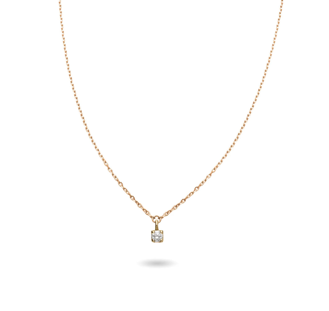 Collana Filodamore punto luce in Oro Giallo 9kt CA267GG