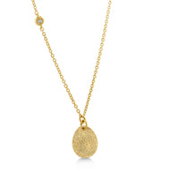 Collana Impronta grande in oro