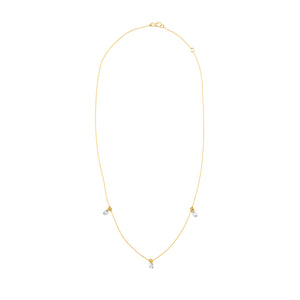 Girocollo Cheope con 3 diamanti