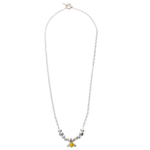 Collana Ape in Argento 925 e Oro Rosa