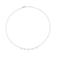 Collana White Multi Solitaire White CT395