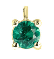 Micropendente smeraldo