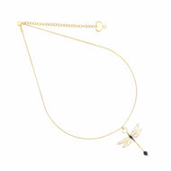 GIROCOLLO LIBELLULA PENDENTE E SPINELLO gclblpnsp
