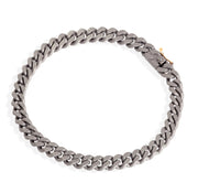 BRACCIALE IN TITANIO ORO E DIAMANTE BLACK