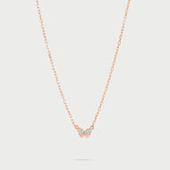 Girocollo catena e farfalla