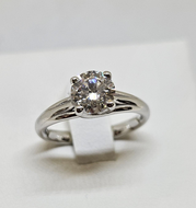 Anello solitario con Diamante Lab Grown CT 1,27