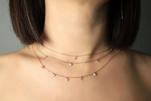 Carica l&#39;immagine nel visualizzatore di Gallery, Girocollo Cheope con 1 diamante
