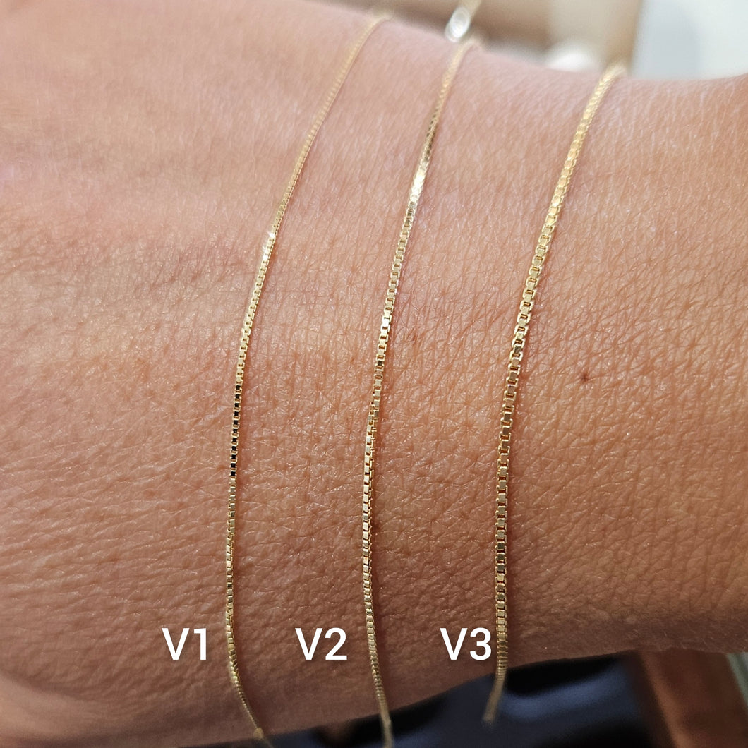 Bracciale saldato V2 oro giallo