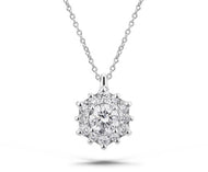 Girocollo margherita con Diamanti Lab Grown