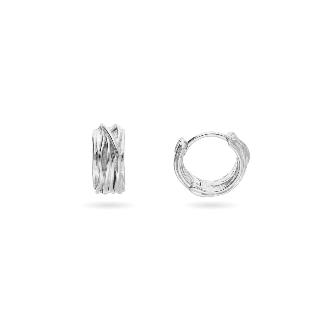 Orecchini Mini Filodellavita 13 fili Oro BIANCO OR1002B