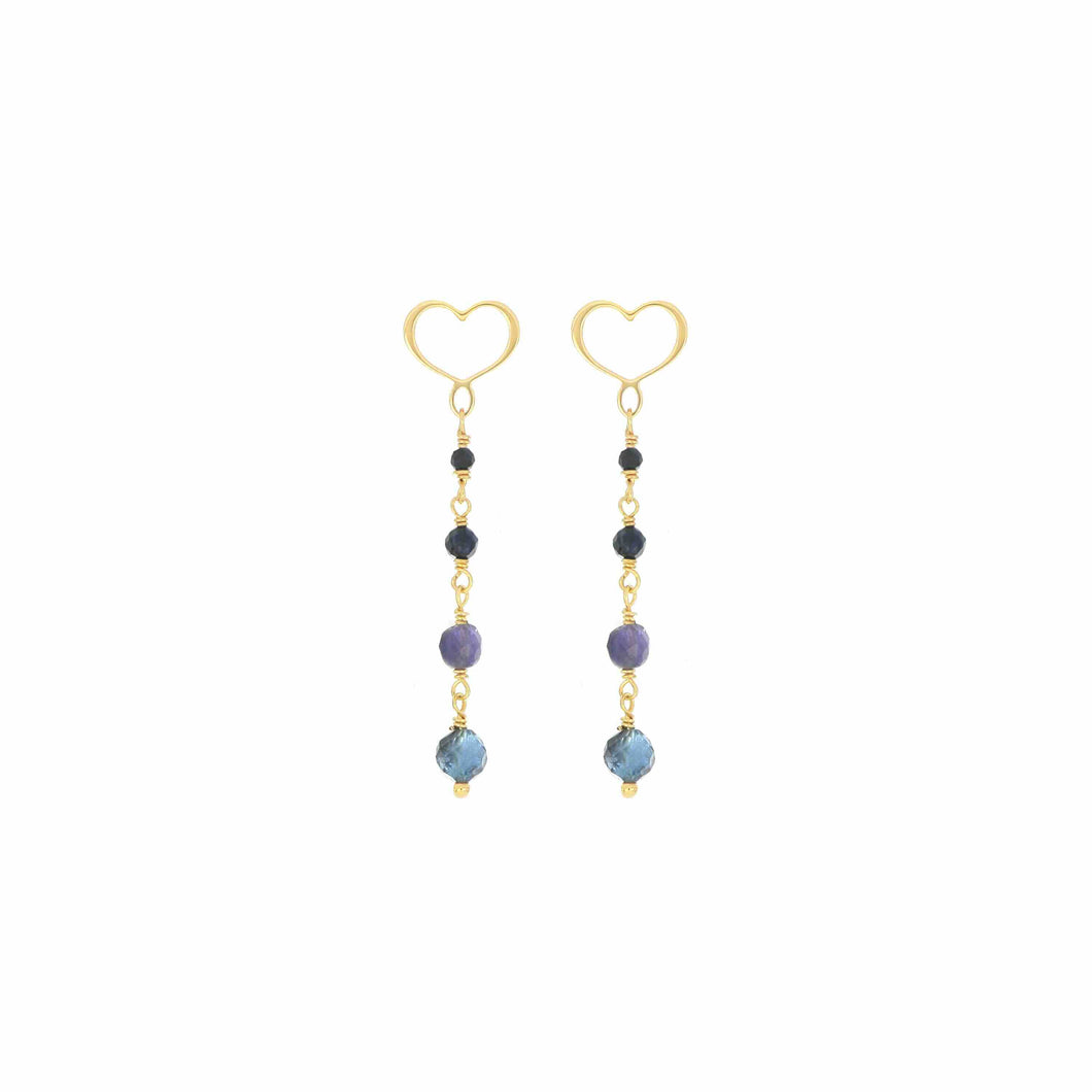 COPPIA DI ORECCHINI ONDA BLU orond4bl