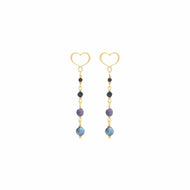 COPPIA DI ORECCHINI ONDA BLU orond4bl