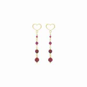COPPIA DI ORECCHINI ONDA ROSSA orond4gr