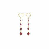 COPPIA DI ORECCHINI ONDA ROSSA orond4gr