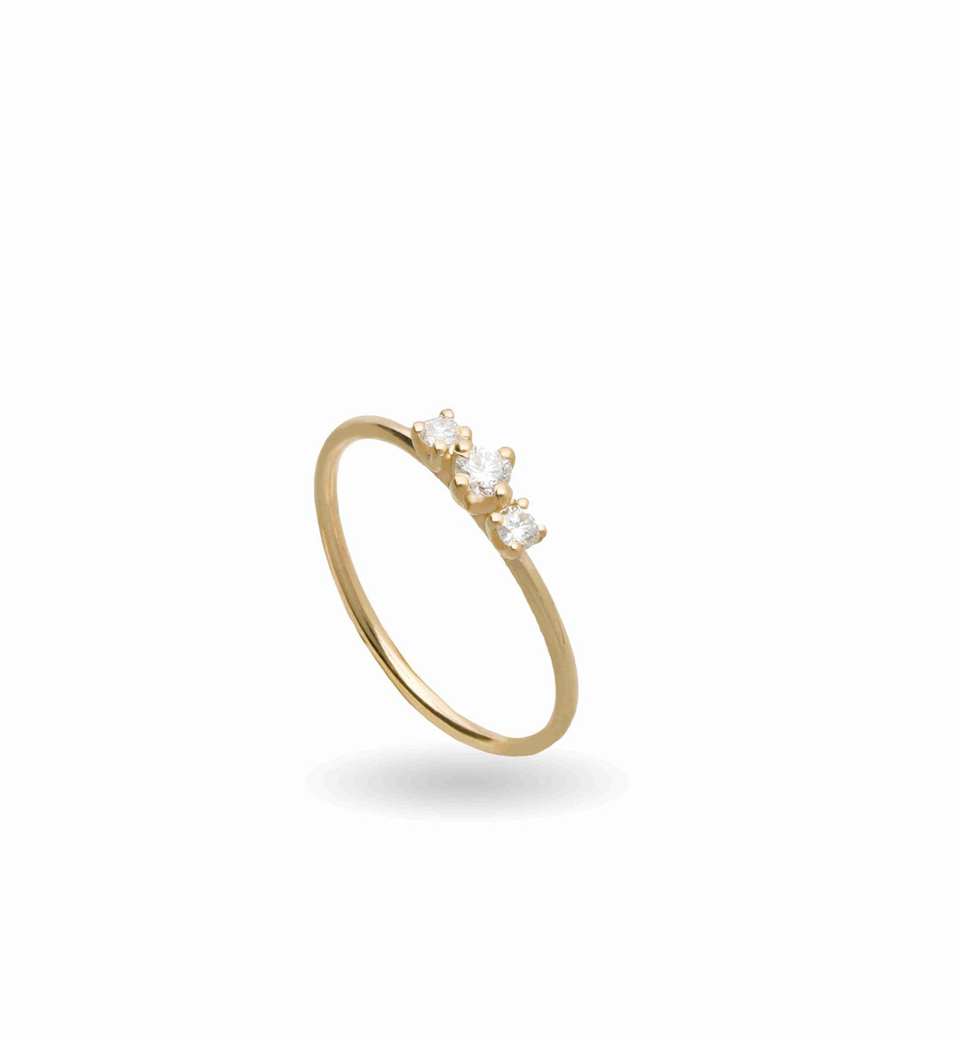 Anello Filodamore trilogy AN359GGBT