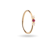 Anello Filodamore Trilogy in oro giallo AN409GRBBT