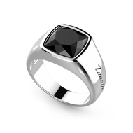 Anello in argento con onice ESA006