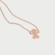 Girocollo 1 Soggetto Bimba rosa