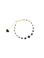 BRACCIALE ROSARIO ONDA NERA bpond2r