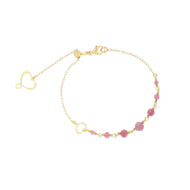 BRACCIALE ONDA ROSA bpondto7