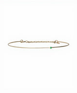 Bracciale Oro Giallo con Smeraldo BR355GSM