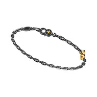 Bracciale in argento con rosa dei venti EXB988