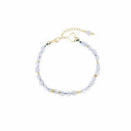 BRACCIALE PIETRE DI CALCEDONIO brisfssca