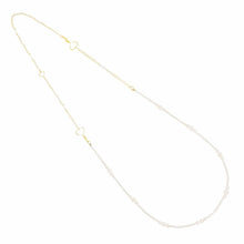 Carica l&#39;immagine nel visualizzatore di Gallery, COLLANA-BRACCIALE DOPPIA ONDA BIANCA
