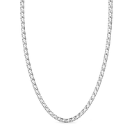 Collana a groumette in argento EXC566