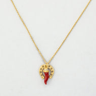Collana Cornetto con Ferro C014/1