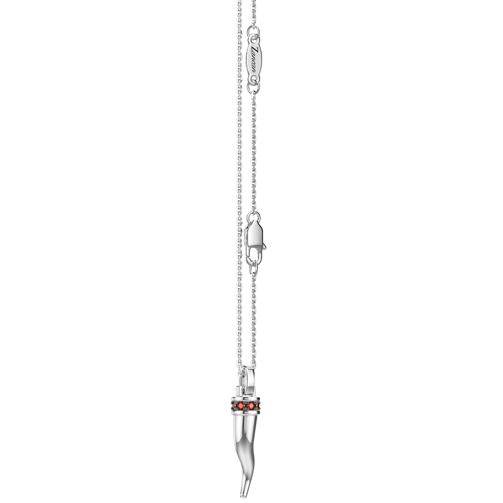Collana in argento con pietre naturali ESC186-RO