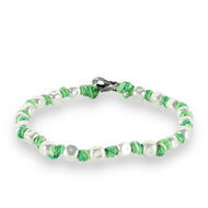 Bracciale Spadino Crushed   -   SPBR003 - verde chiaro degradé