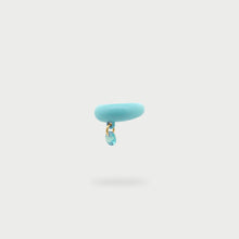 Carica l&#39;immagine nel visualizzatore di Gallery, Earcuff smaltato con zircone colorato

