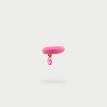 Carica l&#39;immagine nel visualizzatore di Gallery, Earcuff smaltato con zircone colorato
