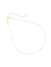 Carica l&#39;immagine nel visualizzatore di Gallery, COLLANA-BRACCIALE DOPPIA ONDA BIANCA
