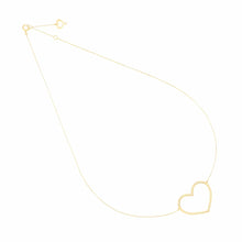 Carica l&#39;immagine nel visualizzatore di Gallery, GIROCOLLO CUORE MAXI POLVERE CELESTE gcsso2xl5
