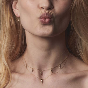 GIROCOLLO 18KT TIÉ SINGOLO gctie1