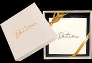 Cavigliera saldata V2 oro bianco