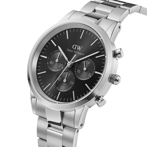 Iconic Chronograph Link Onyx S DW00100645