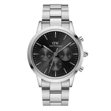 Carica l&#39;immagine nel visualizzatore di Gallery, Iconic Chronograph Link Onyx S DW00100645
